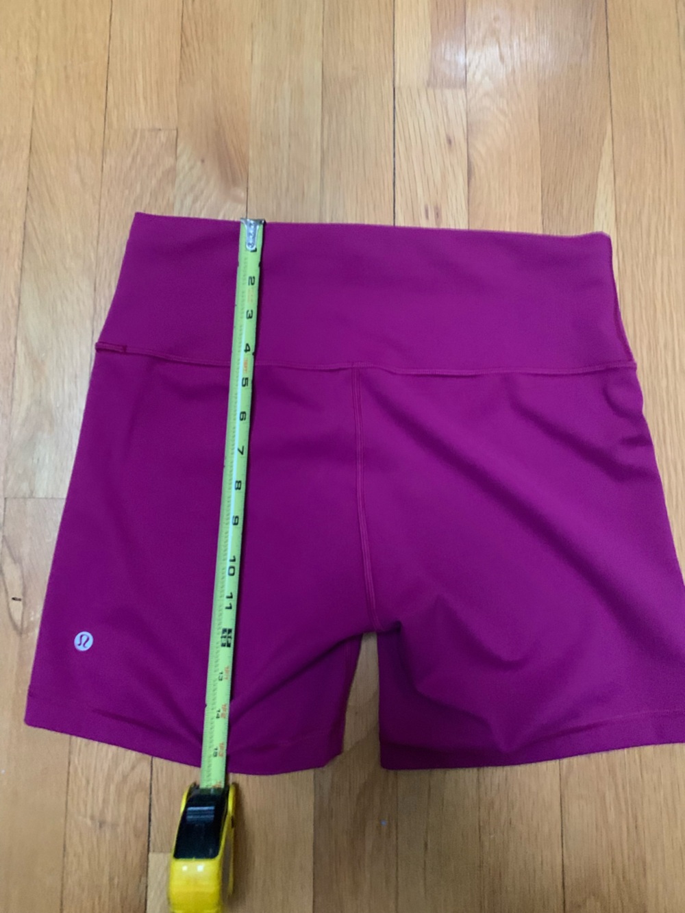 Lululemon Align High-Rise Bike Shorts (Size 12, Pink/Magenta) - Picture 4 of 8
